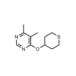 4,5-Dimethyl-6-(thian-4-yloxy)pyrimidine|CS-0073114
