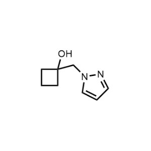 1-[(1H-Pyrazol-1-yl)methyl]cyclobutan-1-ol|CS-0073161