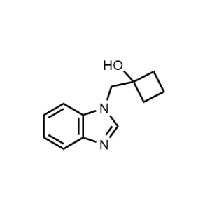 1-[(1H-1,3-Benzodiazol-1-yl)methyl]cyclobutan-1-ol|CS-0073226