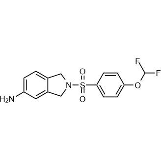 2-((4-(Difluoromethoxy)phenyl)sulfonyl)isoindolin-5-amine|CS-0073280