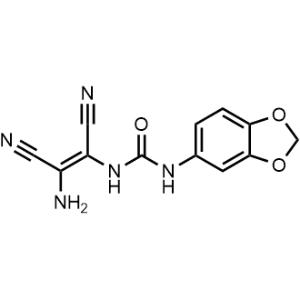 3-[(1Z)-2-Amino-1,2-dicyanoeth-1-en-1-yl]-1-(2H-1,3-benzodioxol-5-yl)urea|CS-0073300