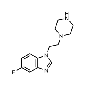 5-Fluoro-1-(2-(piperazin-1-yl)ethyl)-1H-benzo[d]imidazole|CS-0073312