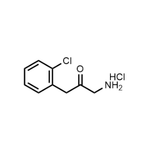 1-Amino-3-(2-chlorophenyl)propan-2-one hydrochloride|CS-0073327
