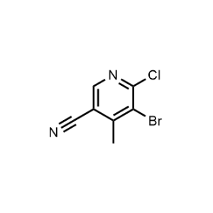 5-Bromo-6-chloro-4-methylpyridine-3-carbonitrile|CS-0073450