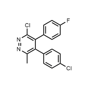 3-Chloro-5-(4-chlorophenyl)-4-(4-fluorophenyl)-6-methylpyridazine|CS-0073522