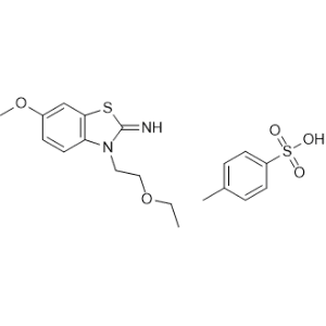 3-(2-Ethoxyethyl)-6-methoxybenzo[d]thiazol-2(3H)-imine 4-methylbenzenesulfonate|CS-0073580