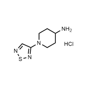 1-(1,2,5-Thiadiazol-3-yl)piperidin-4-amine hydrochloride|CS-0073592
