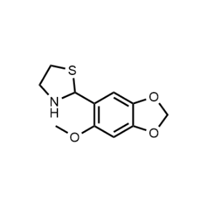 2-(6-Methoxy-2H-1,3-benzodioxol-5-yl)-1,3-thiazolidine|CS-0073593