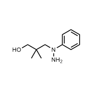 2,2-Dimethyl-3-(1-phenylhydrazin-1-yl)propan-1-ol|CS-0073596