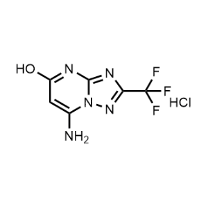 7-Amino-2-(trifluoromethyl)[1,2,4]triazolo[1,5-a]pyrimidin-5-ol hydrochloride|CS-0073718