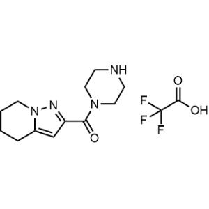 Piperazin-1-yl(4,5,6,7-tetrahydropyrazolo[1,5-a]pyridin-2-yl)methanone 2,2,2-trifluoroacetate|CS-0073731