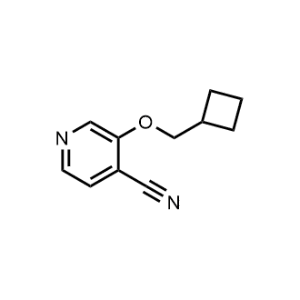 3-(Cyclobutylmethoxy)isonicotinonitrile|CS-0073753