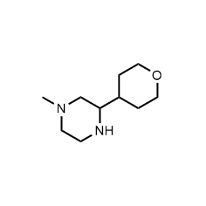 1-Methyl-3-(tetrahydro-2H-pyran-4-yl)piperazine|CS-0073790