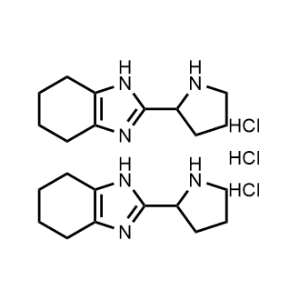 2-(Pyrrolidin-2-yl)-4,5,6,7-tetrahydro-1H-benzo[d]imidazole sesquihydrochloride|CS-0073991
