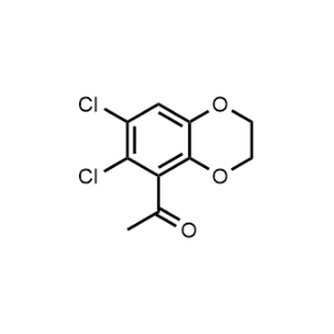 1-(6,7-Dichloro-2,3-dihydrobenzo[b][1,4]dioxin-5-yl)ethan-1-one|CS-0074268