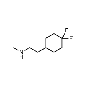 2-(4,4-Difluorocyclohexyl)-N-methylethan-1-amine|CS-0074411