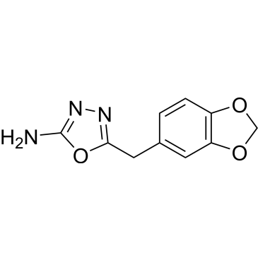 5-(1,3-Benzodioxol-5-ylmethyl)-1,3,4-oxadiazol-2-amine|CS-0074564
