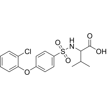 ((4-(2-Chlorophenoxy)phenyl)sulfonyl)valine|CS-0074602