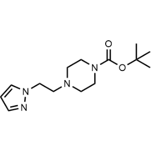 tert-Butyl 4-[2-(1H-pyrazol-1-yl)ethyl]piperazine-1-carboxylate|CS-0075192