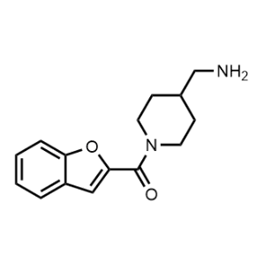 [1-(1-Benzofuran-2-carbonyl)piperidin-4-yl]methanamine|CS-0075244
