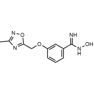N-Hydroxy-3-((3-methyl-1,2,4-oxadiazol-5-yl)methoxy)benzimidamide|CS-0075313