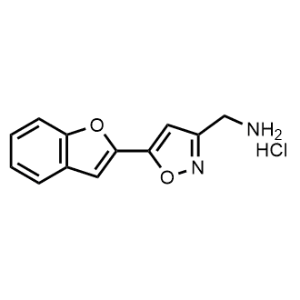 (5-(Benzofuran-2-yl)isoxazol-3-yl)methanamine hydrochloride|CS-0075499