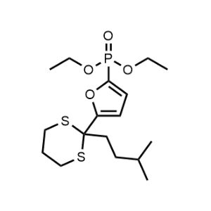 Diethyl (5-(2-isopentyl-1,3-dithian-2-yl)furan-2-yl)phosphonate|CS-0075672
