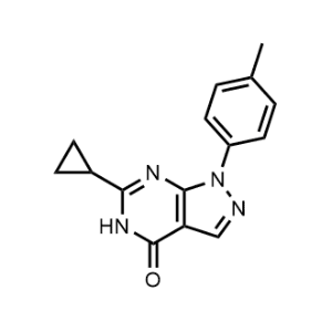 6-Cyclopropyl-1-(4-methylphenyl)-1,5-dihydro-4H-pyrazolo[3,4-d]pyrimidin-4-one|CS-0076057