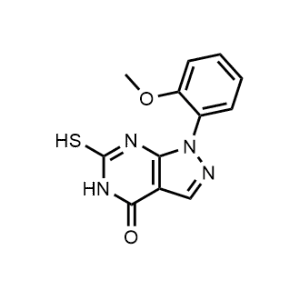 6-Mercapto-1-(2-methoxyphenyl)-1,5-dihydro-4H-pyrazolo[3,4-d]pyrimidin-4-one|CS-0076096
