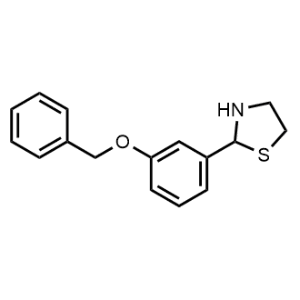 2-[3-(Benzyloxy)phenyl]-1,3-thiazolidine|CS-0076485