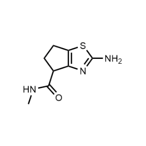 2-Amino-N-methyl-5,6-dihydro-4H-cyclopenta[d][1,3]thiazole-4-carboxamide|CS-0076516