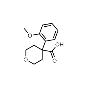 4-(2-Methoxyphenyl)tetrahydro-2H-pyran-4-carboxylic acid|CS-0076519