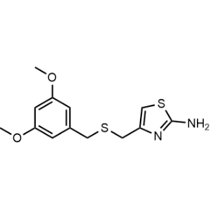 4-(((3,5-Dimethoxybenzyl)thio)methyl)thiazol-2-amine|CS-0076612