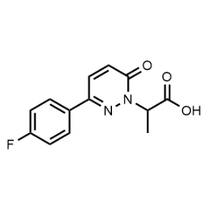 2-[3-(4-Fluorophenyl)-6-oxo-1,6-dihydropyridazin-1-yl]propanoic acid|CS-0076659