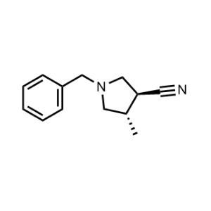 (3S,4S)-1-Benzyl-4-methylpyrrolidine-3-carbonitrile|CS-0076932