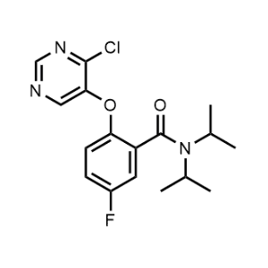 2-((4-Chloropyrimidin-5-yl)oxy)-5-fluoro-N,N-diisopropylbenzamide|CS-0076980