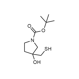 tert-Butyl 3-hydroxy-3-(mercaptomethyl)pyrrolidine-1-carboxylate|CS-0077407