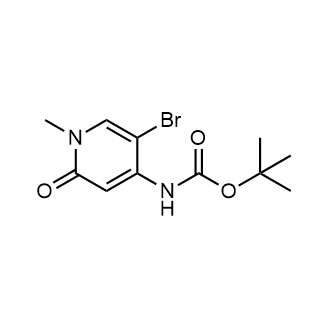 tert-Butyl (5-bromo-1-methyl-2-oxo-1,2-dihydropyridin-4-yl)carbamate|CS-0077780