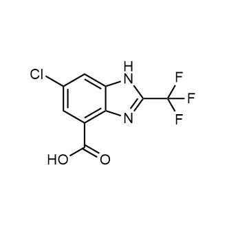 6-Chloro-2-(trifluoromethyl)-1H-benzo[d]imidazole-4-carboxylic acid|CS-0078983