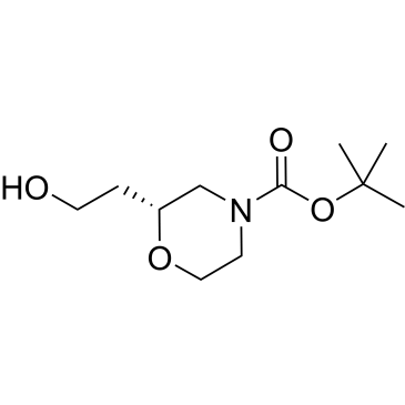 (R)-tert-Butyl 2-(2-hydroxyethyl)morpholine-4-carboxylate|CS-0079667