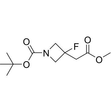 tert-Butyl 3-fluoro-3-(2-methoxy-2-oxoethyl)azetidine-1-carboxylate|CS-0079936