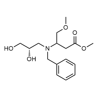 Methyl 3-(benzyl((S)-2,3-dihydroxypropyl)amino)-4-methoxybutanoate|CS-0079964