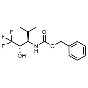 Benzyl ((2S,3R)-1,1,1-trifluoro-2-hydroxy-4-methylpentan-3-yl)carbamate|CS-0079982