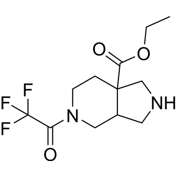 Ethyl 5-(2,2,2-trifluoroacetyl)octahydro-7aH-pyrrolo[3,4-c]pyridine-7a-carboxylate|CS-0080048