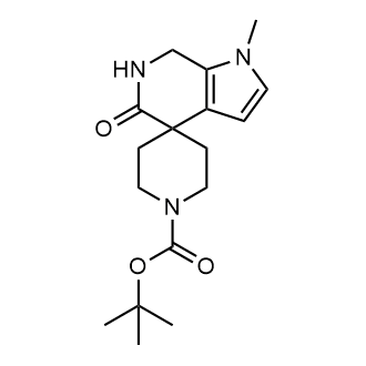 tert-Butyl 1'-methyl-5'-oxo-1',5',6',7'-tetrahydrospiro[piperidine-4,4'-pyrrolo[2,3-c]pyridine]-1-carboxylate|CS-0080192
