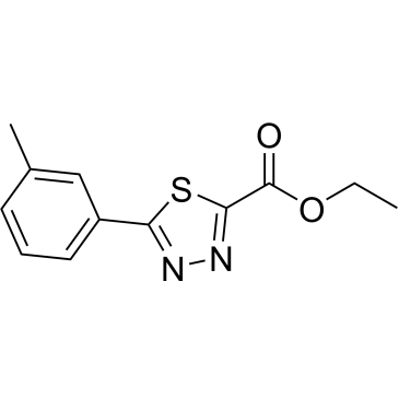 Ethyl 5-(m-tolyl)-1,3,4-thiadiazole-2-carboxylate|CS-0080197