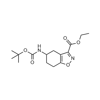 Ethyl 5-((tert-butoxycarbonyl)amino)-4,5,6,7-tetrahydrobenzo[d]isoxazole-3-carboxylate|CS-0080235
