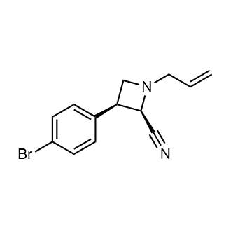 (2R,3S)-1-Allyl-3-(4-bromophenyl)azetidine-2-carbonitrile|CS-0080289