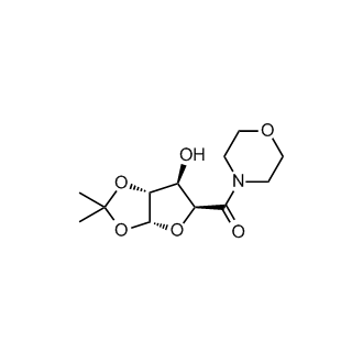 ((3aR,5S,6R,6aR)-6-Hydroxy-2,2-dimethyltetrahydrofuro[2,3-d][1,3]dioxol-5-yl)(morpholino)methanone