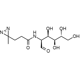 3-(3-Methyl-3H-diazirin-3-yl)-N-((2S,3R,4S,5R)-3,4,5,6-tetrahydroxy-1-oxohexan-2-yl)propanamide|CS-0080317